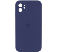 Чохол для смартфона Silicone Full Case AA Camera Protect for Apple iPhone 12 7,Dark Blue (FullAAi12-7)