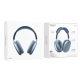 Бездротові накладні навушники BOROFONE BO22 Elegant BT headphones Blue (6941991101700)