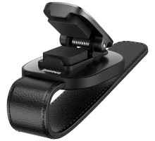 Автомобільний тримач для окуляр Baseus Platinum Vehicle eyewear clip（clamping type）Black (ACYJN-B01)