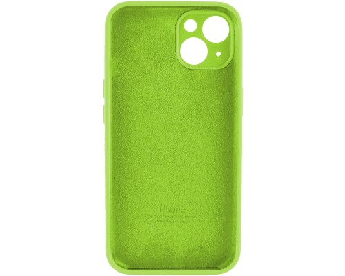 Чохол для смартфона Silicone Full Case AA Camera Protect for Apple iPhone 15 24,Shiny Green (FullAAi15-24)