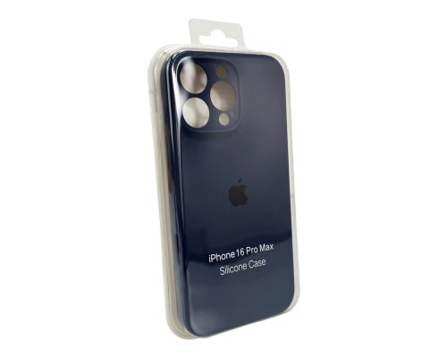 Чохол для смартфона Silicone Full Case AA Camera Protect for Apple iPhone 16 Pro Max 7,Dark Blue (FullAAi16PM-7)