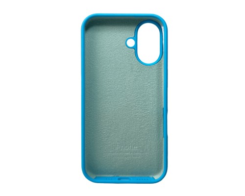 Чохол для смартфона Silicone Full Case AA Open Cam for Apple iPhone 16 38,Surf Blue (FullOpeAAi16-38)