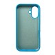 Чохол для смартфона Silicone Full Case AA Open Cam for Apple iPhone 16 38,Surf Blue (FullOpeAAi16-38)