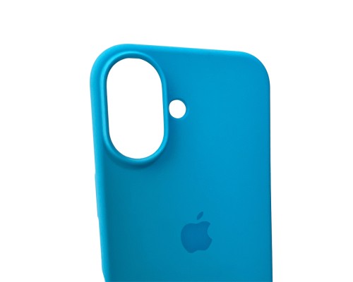 Чохол для смартфона Silicone Full Case AA Open Cam for Apple iPhone 16 38,Surf Blue (FullOpeAAi16-38)