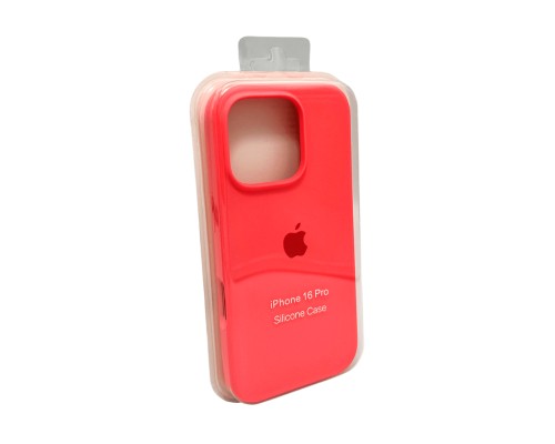 Чохол для смартфона Silicone Full Case AA Open Cam for Apple iPhone 16 Pro Max 50,Pink Orange (FullOpenAAi16PM-50)