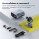 Автомобільний насос Baseus PrimeTrip Series Portable Bike Pump Cosmic Black (C11169000121-00)