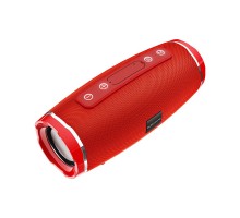 Портативна колонка BOROFONE BR3 Rich sound sports wireless speaker Red (6931474715586)