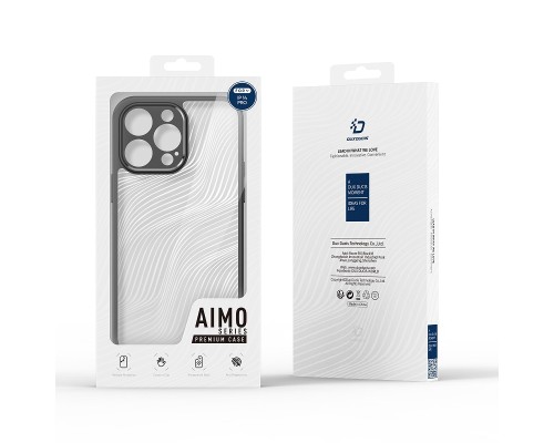 Чохол для смартфона DUX DUCIS Aimo for Apple iPhone 15 Pro Max Black (DUXiP15PMBlack)