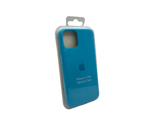 Чохол для смартфона Silicone Full Case AA Open Cam for Apple iPhone 11 Pro Max кругл 38,Surf Blue (FullOpeAAKPi11PM-38)