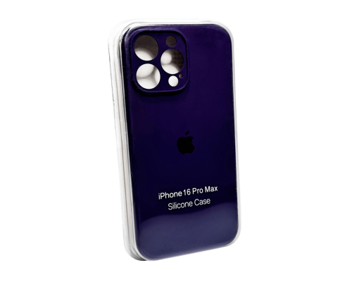 Чохол для смартфона Silicone Full Case AA Camera Protect for Apple iPhone 16 Pro Max 59,Berry Purple (FullAAi16PM-59)