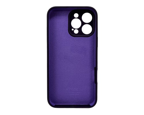 Чохол для смартфона Silicone Full Case AA Camera Protect for Apple iPhone 16 Pro Max 59,Berry Purple (FullAAi16PM-59)