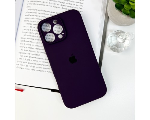 Чохол для смартфона Silicone Full Case AA Camera Protect for Apple iPhone 16 Pro Max 59,Berry Purple (FullAAi16PM-59)