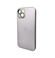 Чохол для смартфона AG Glass Matt Frame Color Logo for Apple iPhone 15 Titanium Grey (AGMattFrameiP15Grey)