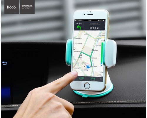 Автотримач для телефона HOCO CA5 Suction vehicle Holder Blue (6957531031741)