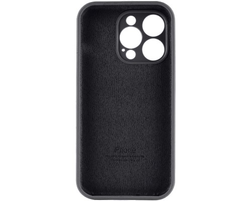 Чохол для смартфона Silicone Full Case AA Camera Protect for Apple iPhone 14 Pro 14,Black (FullAAi14P-14)