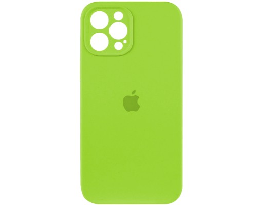 Чохол для смартфона Silicone Full Case AA Camera Protect for Apple iPhone 12 Pro Max 24,Shiny Green (FullAAi12PM-24)