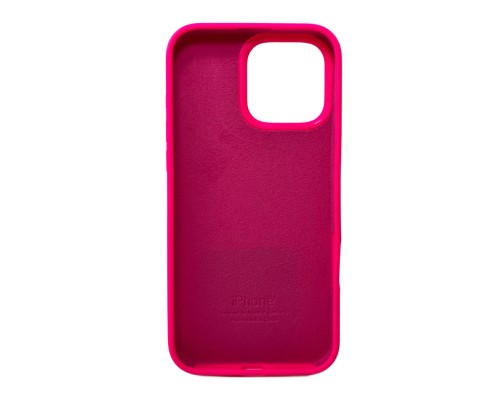 Чохол для смартфона Silicone Full Case AA Open Cam for Apple iPhone 16 Pro Max 23,Shiny Pink (FullOpenAAi16PM-23)