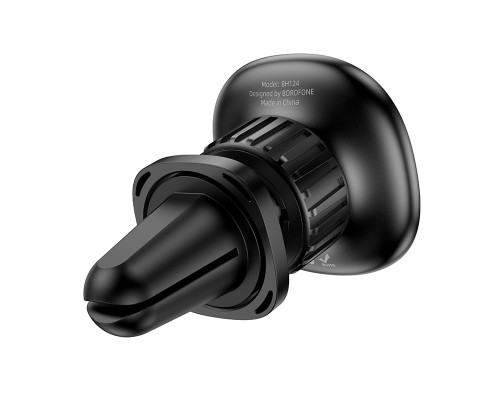 Автотримач для телефона BOROFONE BH124 Roman magnetic car holder (air outlet) Black and Red (6941991119545)