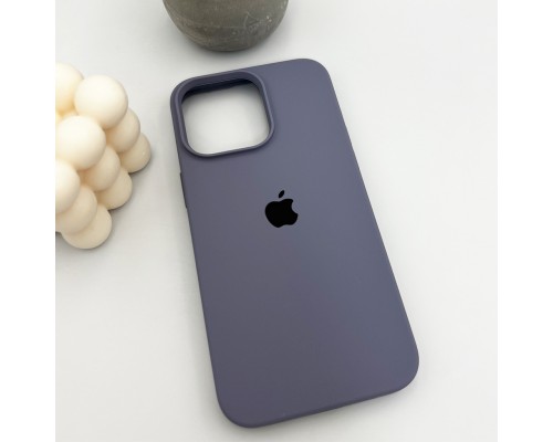 Чохол для смартфона Silicone Full Case AA Open Cam for Apple iPhone 15 Pro Max 28,Lavender Grey (FullOpeAAi15PM-28)