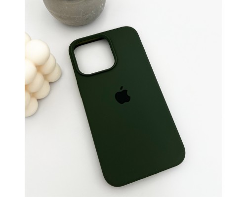 Чохол для смартфона Silicone Full Case AA Open Cam for Apple iPhone 15 Pro Max 40,Atrovirens (FullOpeAAi15PM-40)