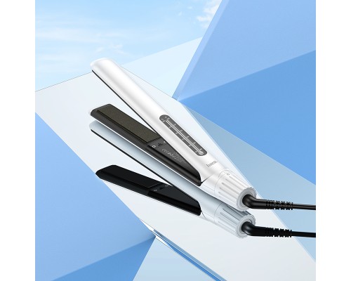 Плойка HOCO HP41 Straight and curly hair dual-purpose hair straightener(EU) White (6942007624169)