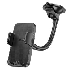 Автотримач для телефона HOCO H38 Cheetah car holder(windshield) Black (6942007617208)