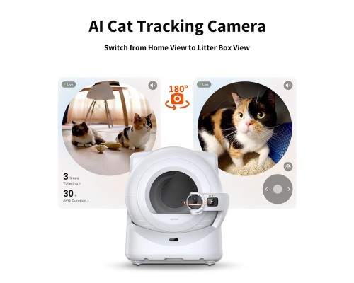 Смарт автоматичний лоток PETKIT Purobot Ultra with Camera (P9903)