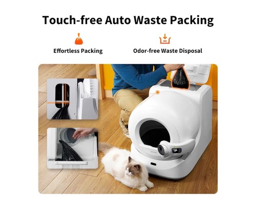 Смарт автоматичний лоток PETKIT Purobot Ultra with Camera (P9903)