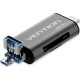 Кардрідер Vention USB3.0 Multi-function Card Reader Gray Metal Type (CCHH0) (CCHH0)