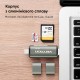Кардрідер Vention USB3.0 Multi-function Card Reader Gray Metal Type (CCHH0) (CCHH0)