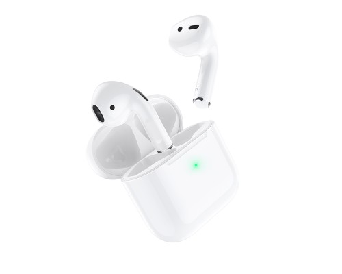Бездротові навушники HOCO EW03 Plus True wireless BT headset White (6931474753885)