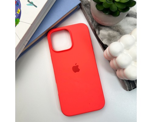 Чохол для смартфона Silicone Full Case AA Open Cam for Apple iPhone 16 Pro Max 18,Peach (FullOpeAAi16PM-18)