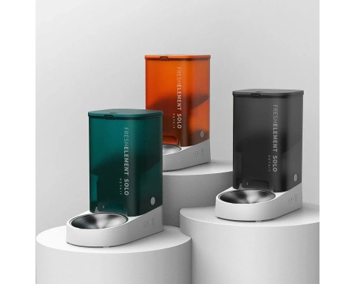 Смарт годівниця PETKIT Fresh Element SOLO Smart Pet Feeder dark grey (P570-DG) (P570-DG)