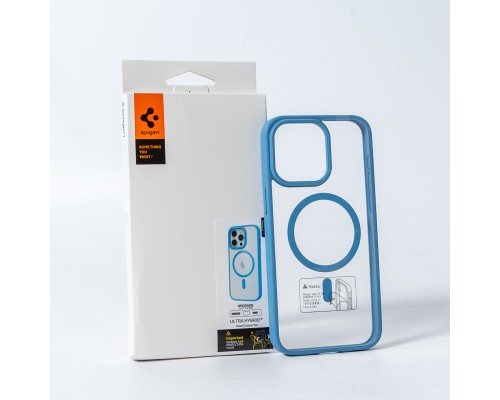 Чохол для смартфона Spigen AAA Magnetic Color for Apple iPhone 15 Pro Max Light Blue (SPGMGCOL15ProMaxLight)