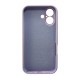 Чохол для смартфона Silicone Full Case AA Camera Protect for Apple iPhone 16 58,Lilac (FullAAi16-58)