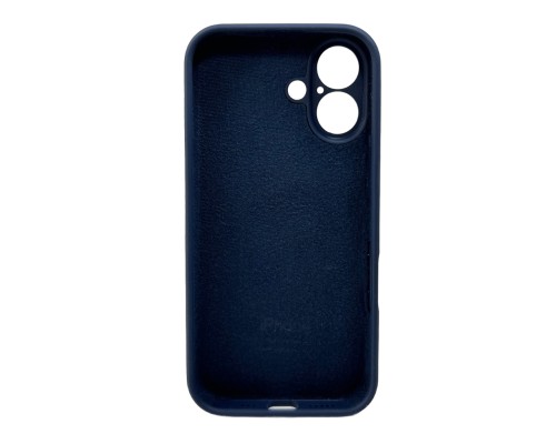 Чохол для смартфона Silicone Full Case AA Camera Protect for Apple iPhone 16 7,Dark Blue (FullAAi16-7)