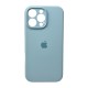 Чохол для смартфона Silicone Full Case AA Camera Protect for Apple iPhone 16 Pro Max 27,Mist Blue (FullAAi16PM-27)
