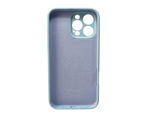 Чохол для смартфона Silicone Full Case AA Camera Protect for Apple iPhone 16 Pro Max 27,Mist Blue (FullAAi16PM-27)