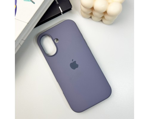 Чохол для смартфона Silicone Full Case AA Open Cam for Apple iPhone 16 28,Lavender Grey (FullOpeAAi16-28)