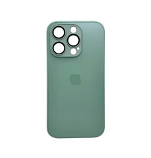 Чохол для смартфона AG Glass Matt Frame Color Logo for Apple iPhone 15 Pro Light Green (AGMattFrameiP15PLGreen)