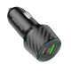 Автомобільний зарядний пристрій BOROFONE BZ21 Brilliant 48W dual port  PD30W+QC3.0 car charger Black (6941991101175)