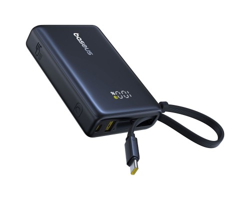 Зовнішній акумулятор Baseus PicoGo Digital Display Power Bank 10000mAh 45W Cosmic Black (P10076803123-00)