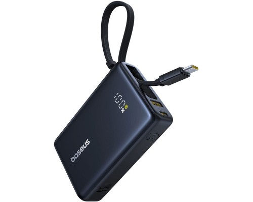 Зовнішній акумулятор Baseus PicoGo Digital Display Power Bank 10000mAh 45W Cosmic Black (P10076803123-00)