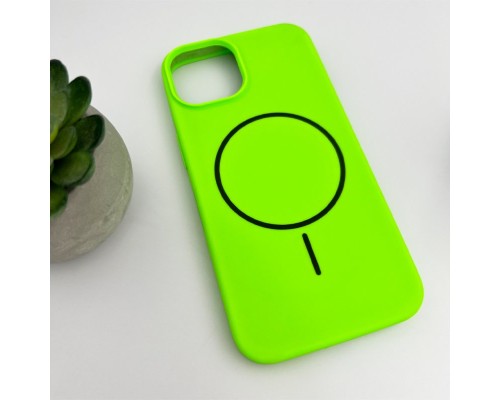 Чохол для смартфона Cosmic Silicone Case Magnetic for Apple iPhone 14 53,Shiny Green (SilMag14-53)