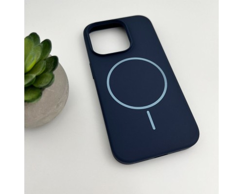 Чохол для смартфона Cosmic Silicone Case Magnetic for Apple iPhone 14 Pro 8,Dark Blue (SilMag14P-8)