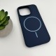 Чохол для смартфона Cosmic Silicone Case Magnetic for Apple iPhone 15 Pro Max 8,Dark Blue (SilMag15PM-8)