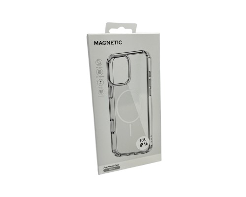Чохол Cosmic Acrylic Thin Magnetic for Apple iPhone 16 White (AcColMagi16White)
