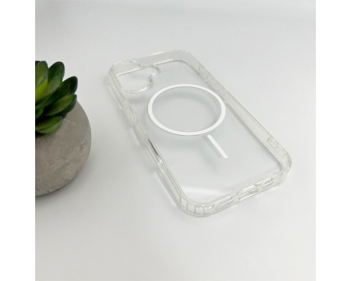 Чохол Cosmic Acrylic Thin Magnetic for Apple iPhone 16 White (AcColMagi16White)