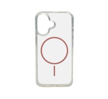 Чохол Cosmic Acrylic Thin Magnetic for Apple iPhone 16 Pink (AcColMagi16Pink)