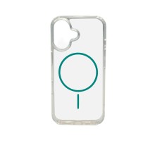 Чохол Cosmic Acrylic Thin Magnetic for Apple iPhone 16 Green (AcColMagi16Green)